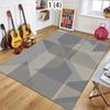Nordic Simple Carpet Living Room Coffee Table Flannel Large Carpet Anti-Slip Bedroom Bedside Floor Mat Home Decoration  Carpet
