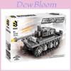 Military Tank Building Blocks Set With Abs Plastic For Kids Ages 6 Plus