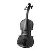 VEVOR Violin 355mm Size 4/4 Fiddle Set Solidwood for Beginner with Case Rosin Black