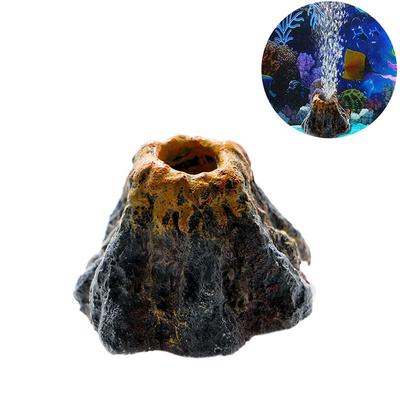 Aquarium Vulkan Form & Luftblase Stein Sauerstoffpumpe Aquarium Ornament Dekor