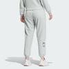 Adidas City Escape Fleece Pants Solid Color Logo Jogger Knit Sports Pants Women Pants Silver-Gray IP7039