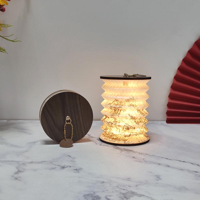 High-End Portable Foldable Book Light Lantern: The Perfect Creative Atmosphere Gift