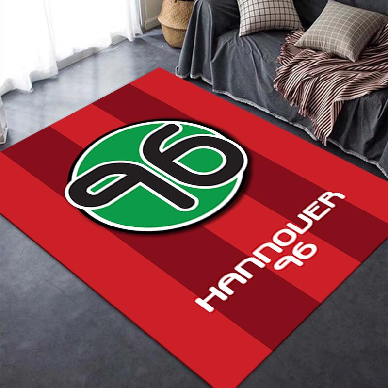 2025 Nový koberec Hannover 96 pro obývací pokoj, ložnici, domácí dekoraci pohovky, dětskou hru, protiskluzová podložka na podlahu 58