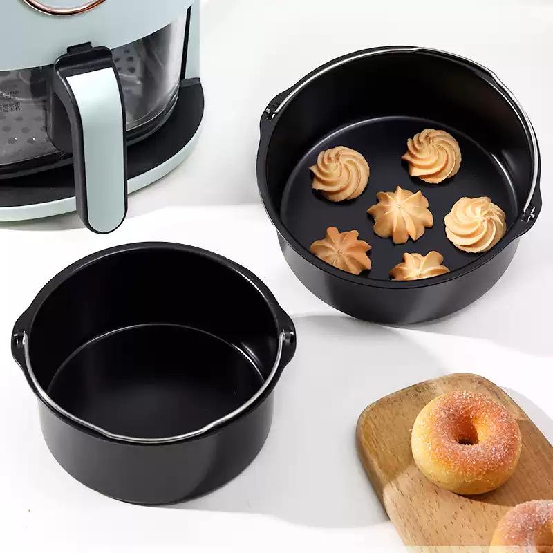 Universal Non-Stick High-Temperature Cake Mold for Air Fryers (6-8 Inch)