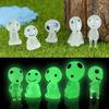 LeTradeJP 10 Pieces Resin Decoration Wooden Elf Figure Glowing Tree Movie Character Cute Doll Collection Gift Interior Miniature Alien Cartoon Micro