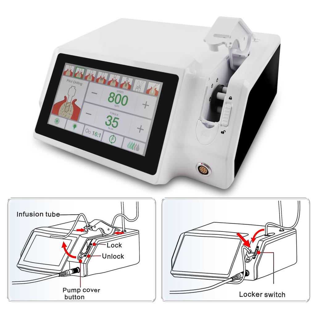 Chirurgia Ossea Piezosurgery Dentale Motore LED Coltello da Taglio Piezoelettrico Ultrasonico Unità per Chirurgia Ossea Piezoelettrica Macchina Motore per Impianti Dentali Attrezzatura Orale