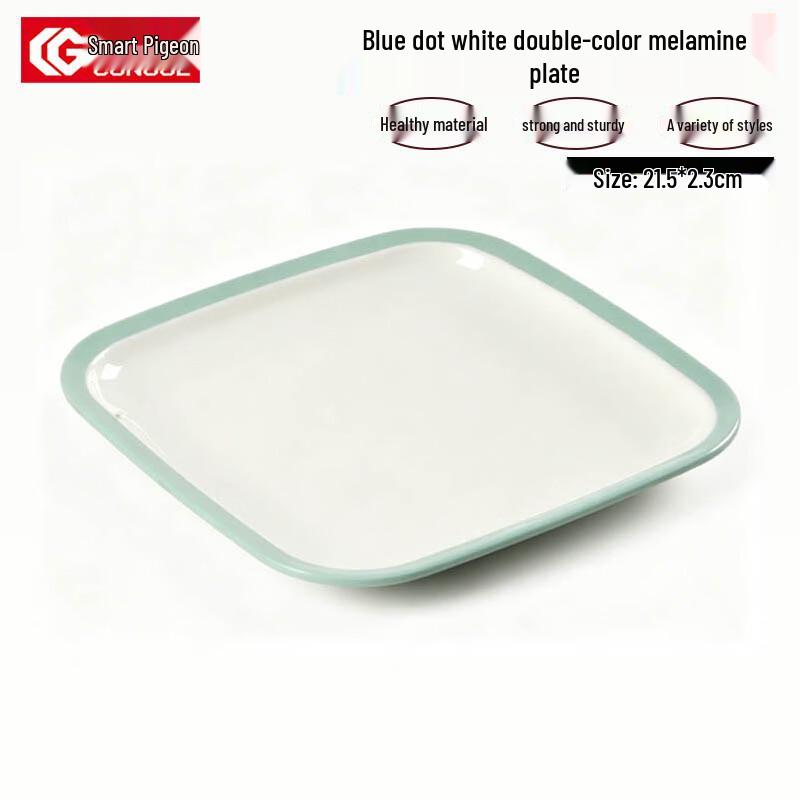 Congge Commercial Thickened Melamine Round Serving Plate