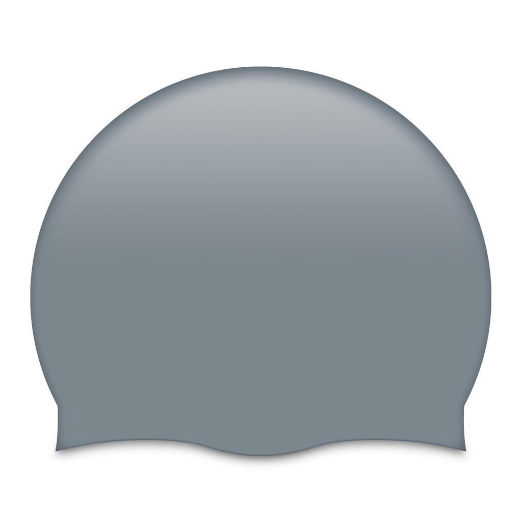 60g Unisex Silicone Swim Cap: Adult Fashion, Waterproof, Ear Protection, Pure Color