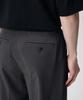MUSINSA STANDARD [Cooltandard] Real Wide Hidden Banding Slacks [Gunmetal]