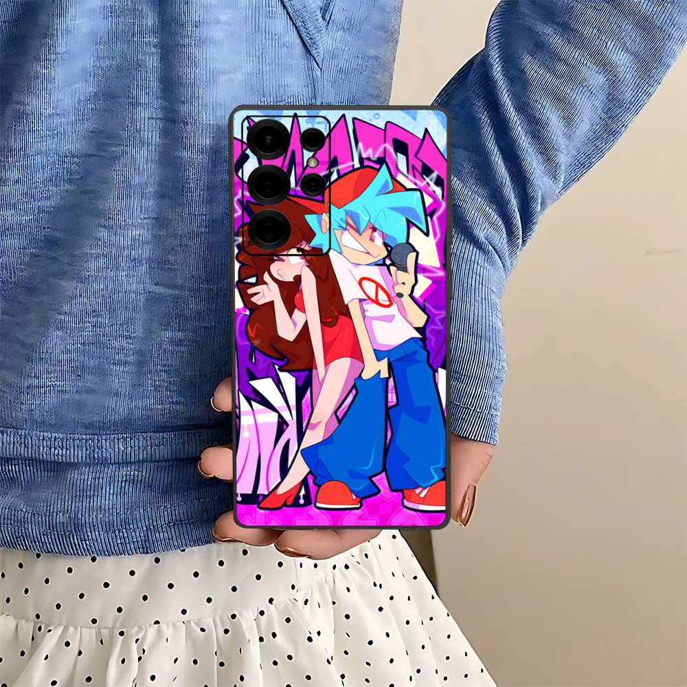 Music Game Friday Night Funkin Phone Case For Samsung S 24 Fe 25 Ultra Plus 20 Lite 21 30 22 23 24 22 Ultra 5G Fundas