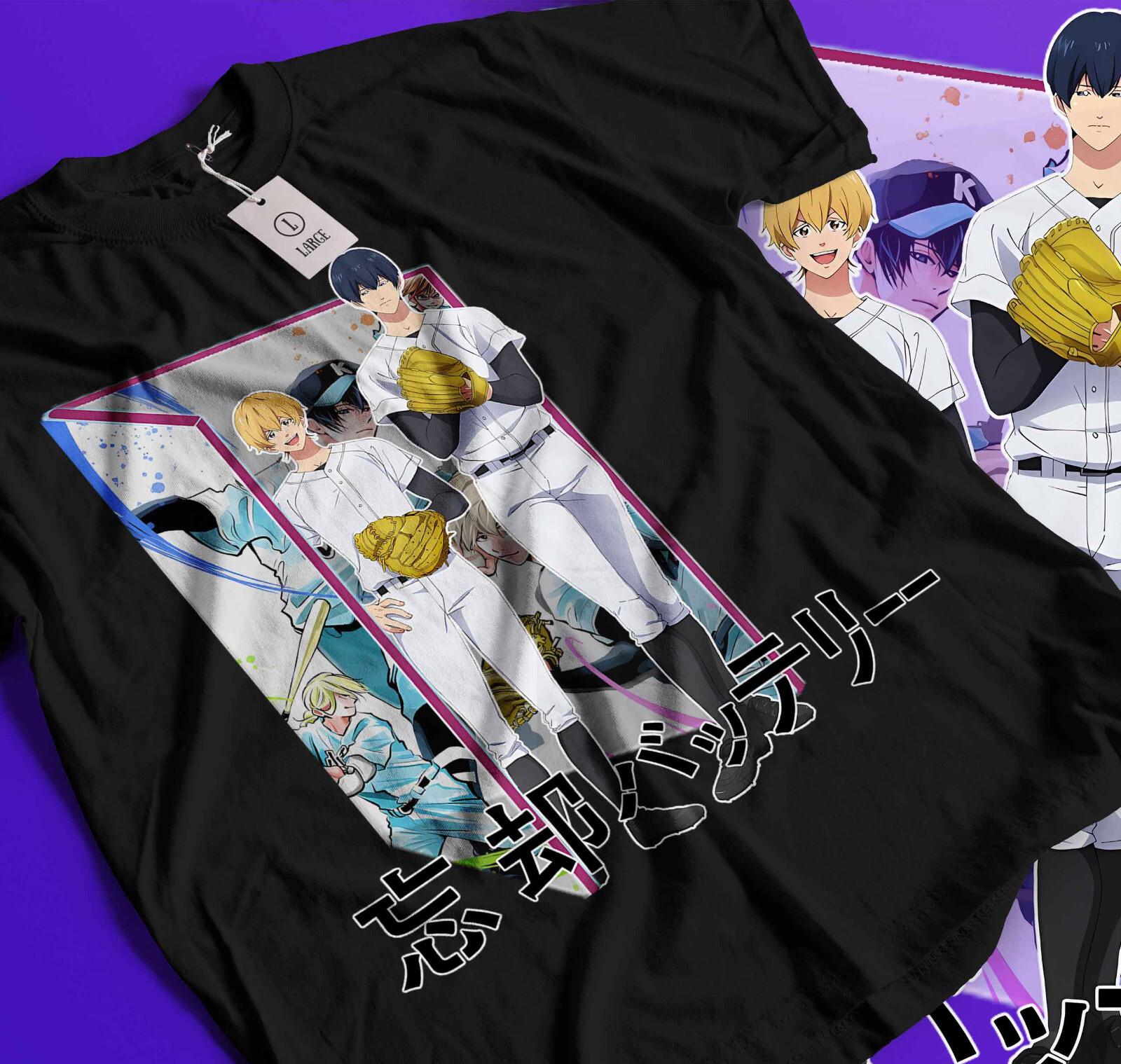 Boukyaku Boukyaku Nippon Ham Fighters Collab T-Shirt Mens Womens Tees Top Manga Anime Shirt Gift 162 4XL