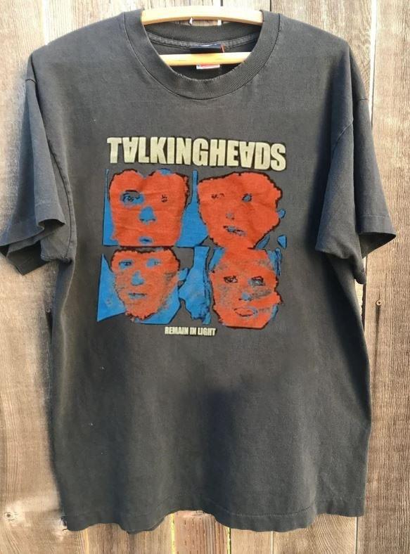 Talking Heads Shirt Talking Heads Band Charcoal Tshirt Unisex S5XL K0011 Unisex T-Shirt XXXXL
