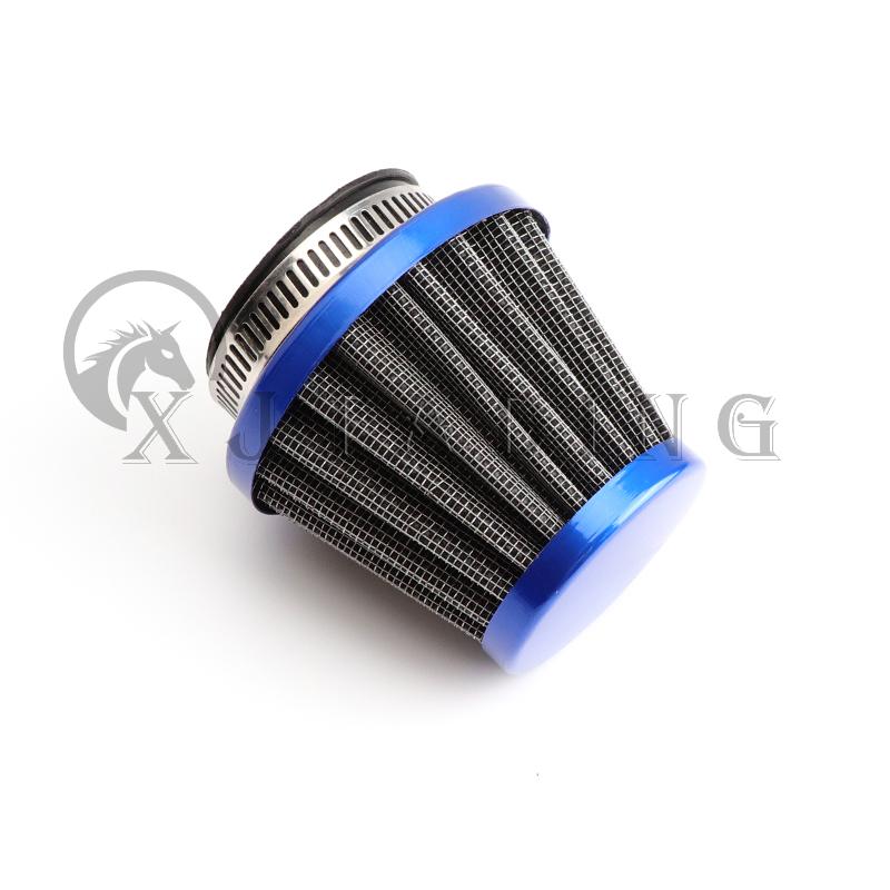Motorcycle 35mm 38mm 42mm 45mm 48mm Mushroom Head Air Filter Cleaner Intake Pipe Modified Scooter Pit Dirt Bike ATV Universal