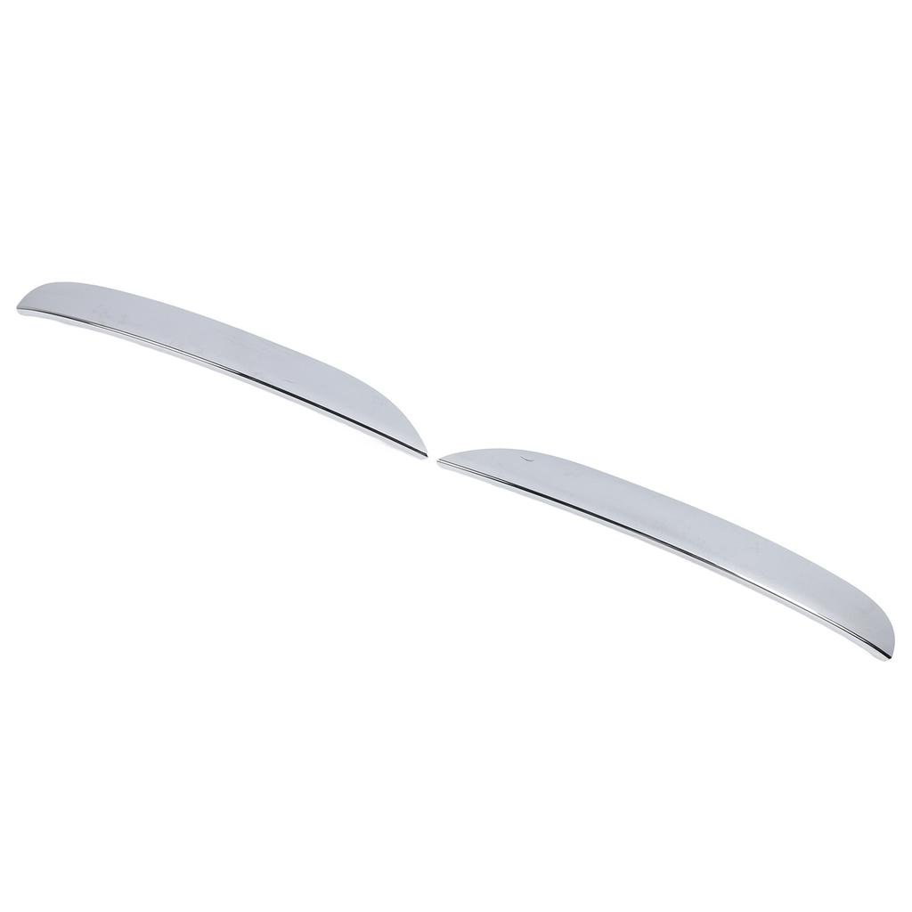 Front Bumper Chromed Moulding Trim 51118047728 Sporty Style Left Right for 7 Series F01 F02 F04 2008 To 2015
