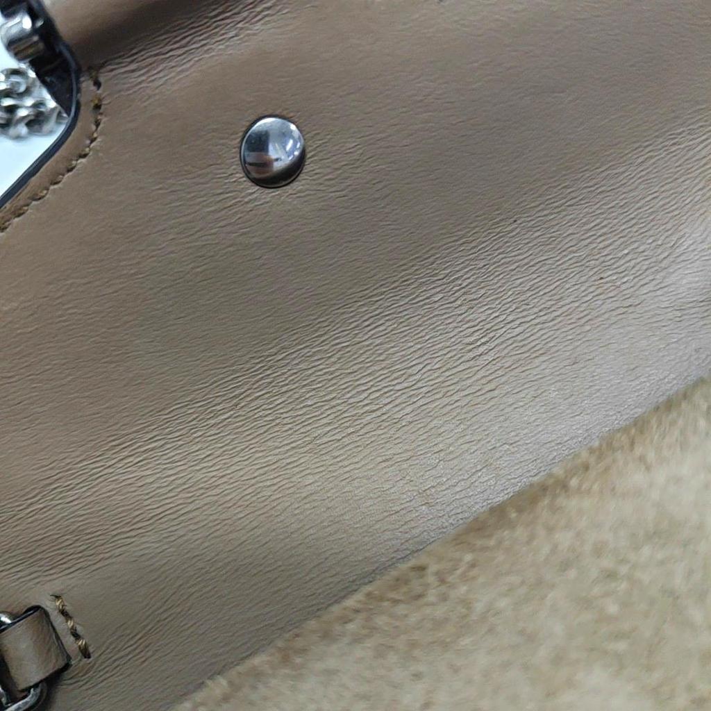 [Pre-Owned] Gucci Dionysus GG Supreme Super Mini Bag 'Beige' - Very Good #1S12MM7