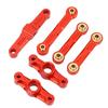 RC Car Steering Tie Rod Alloy Enhanced Performance Steering Assembly Upgrade Parts for  02 RC Car