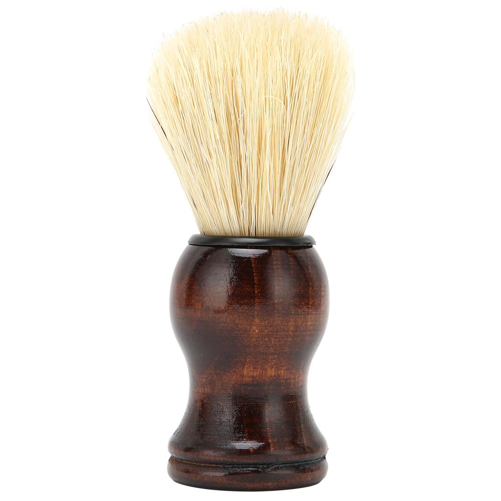 Lightweight Beard Shaving Brush Wooden Handle Shaving Brush Beard Shave Cleaning Brush
