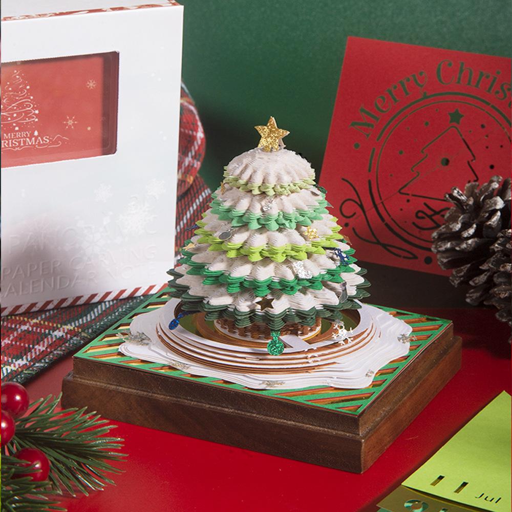 3D Stereoscopic Sticky Note Sculpture 2026 Calendar: Creative Tear-off Convenience Pad and Desktop Ornament