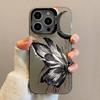 Art Oil Painting Vintage Butterfly Phone Case for IPhone 13 12 14 15 Pro Max 11 12 13 Mini 14Plus Retro Shockproof Cover Coque