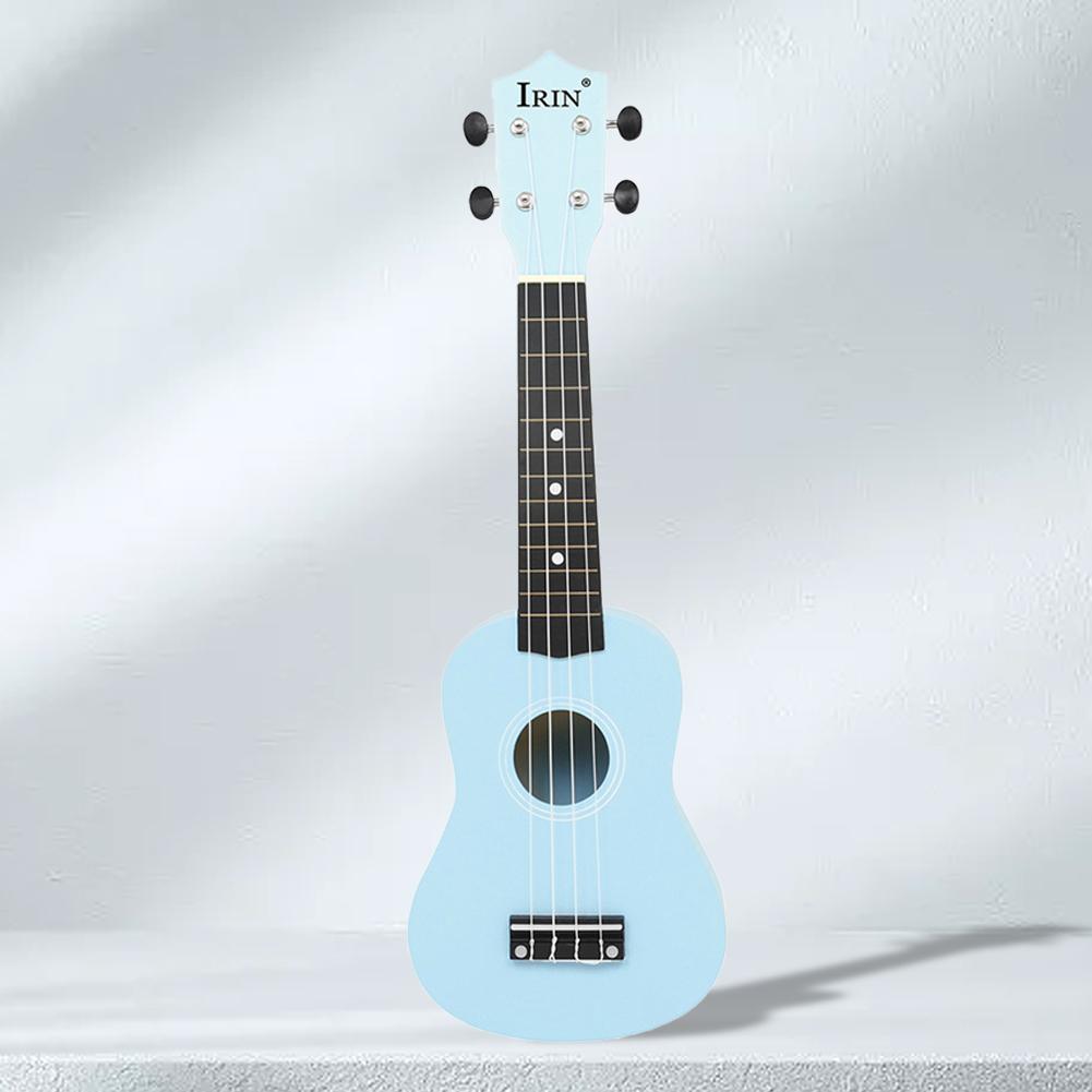 4 Saiten 21 Zoll ABS Ukulele Komplettset Akustische Bunte Hawaii Gitarre Guitarra Instrument für Kinder und Musikanfänger