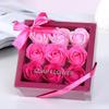 Soap Flower Roses Faux Eternal Flower Gift Box Valentine's Day Simulated Flowers Valentine's Day Faux Flowers For Birthday Gift