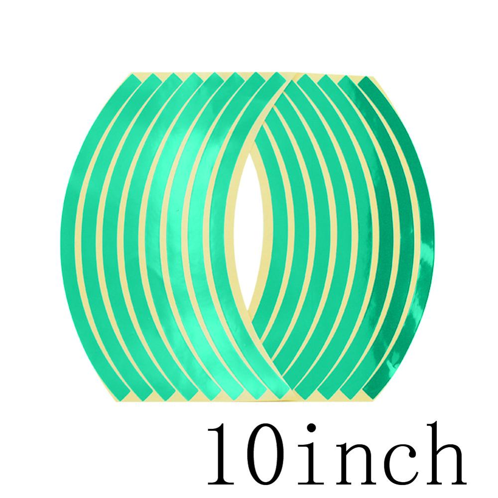 

16Pcs 10/12/14inch Universal Motorcycle Wheel Rim Reflective Stickers Moto Bicycle Decal