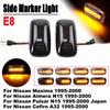 2Pcs LED Side Marker Light Turn Signal Lamps For Nissan Skyline R34 Almera N15 N16 Pulsar Maxima QX Sunny G10 Primera New Style