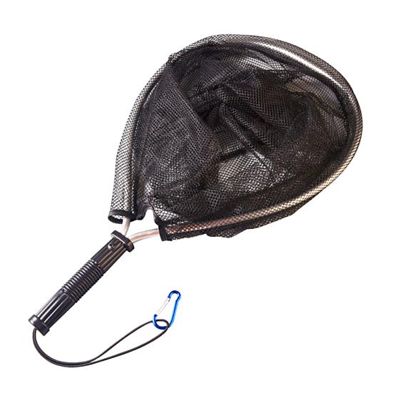 Fishing Landing Net Strong Load-bearing Catch Fish Aluminum Alloy Handle Round Fishing Brail for Outdoor Fishing
