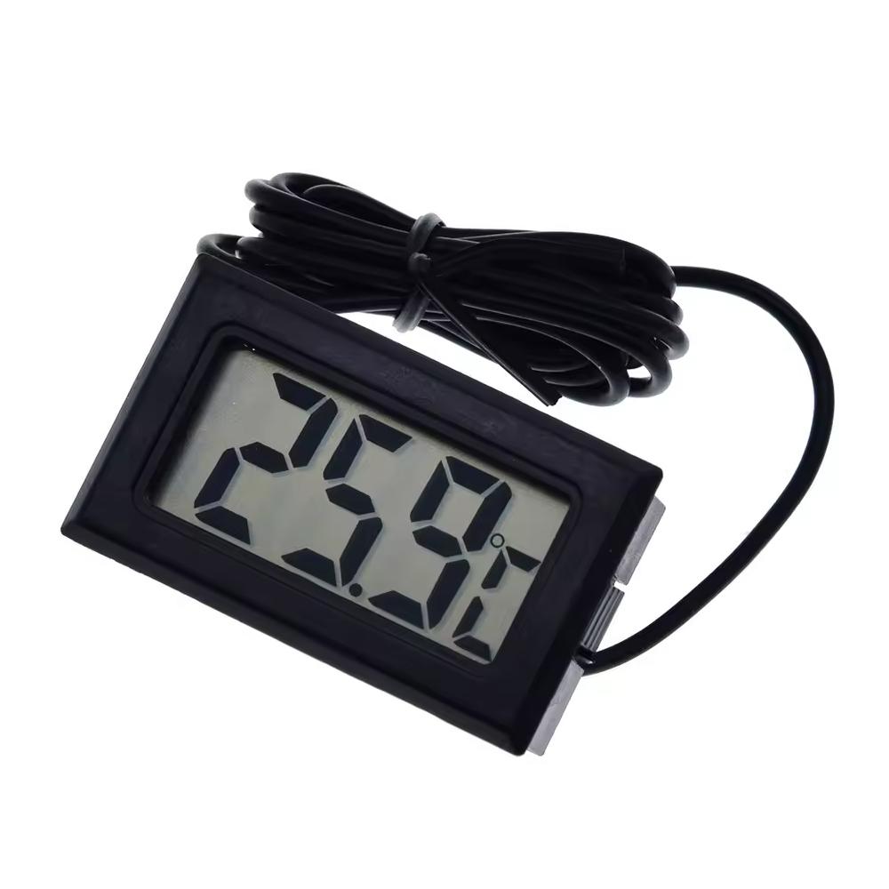 Mini Digital LCD Thermometer TPM-10 Auto Temperature Sensor for Fridge/Freezer with Magnetic Back