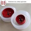 Hot Sale Downlight Spotlight Hole Saw Dust Cover Metal Drill  Dust Cover