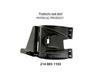 Compatible Rear Bumper Bracket for 2024-2025 Mercedes-Benz E-Class W214 Sport (2148851103, 2148851203)