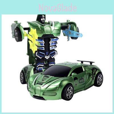 Kunststoff Trägheitsverwandlungsspielzeugauto für Kinder zum Lernen und für Eltern-Kind-Spiel