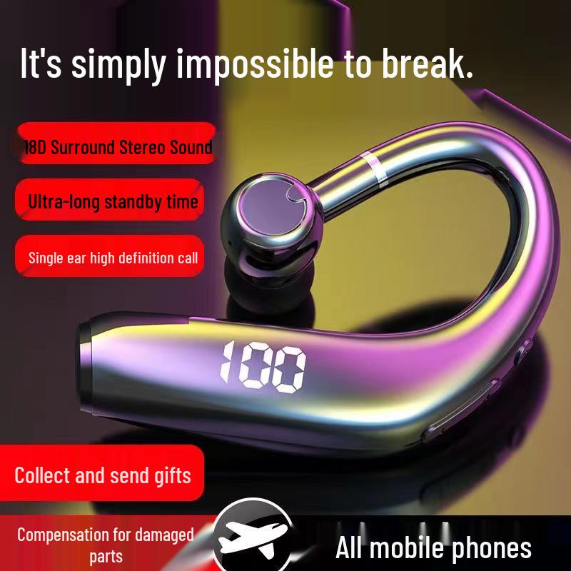 MD638 True Wireless Earbuds with Large Capacity, Ear-Hook Design, & Ultra-Long Battery Life | New Business Model