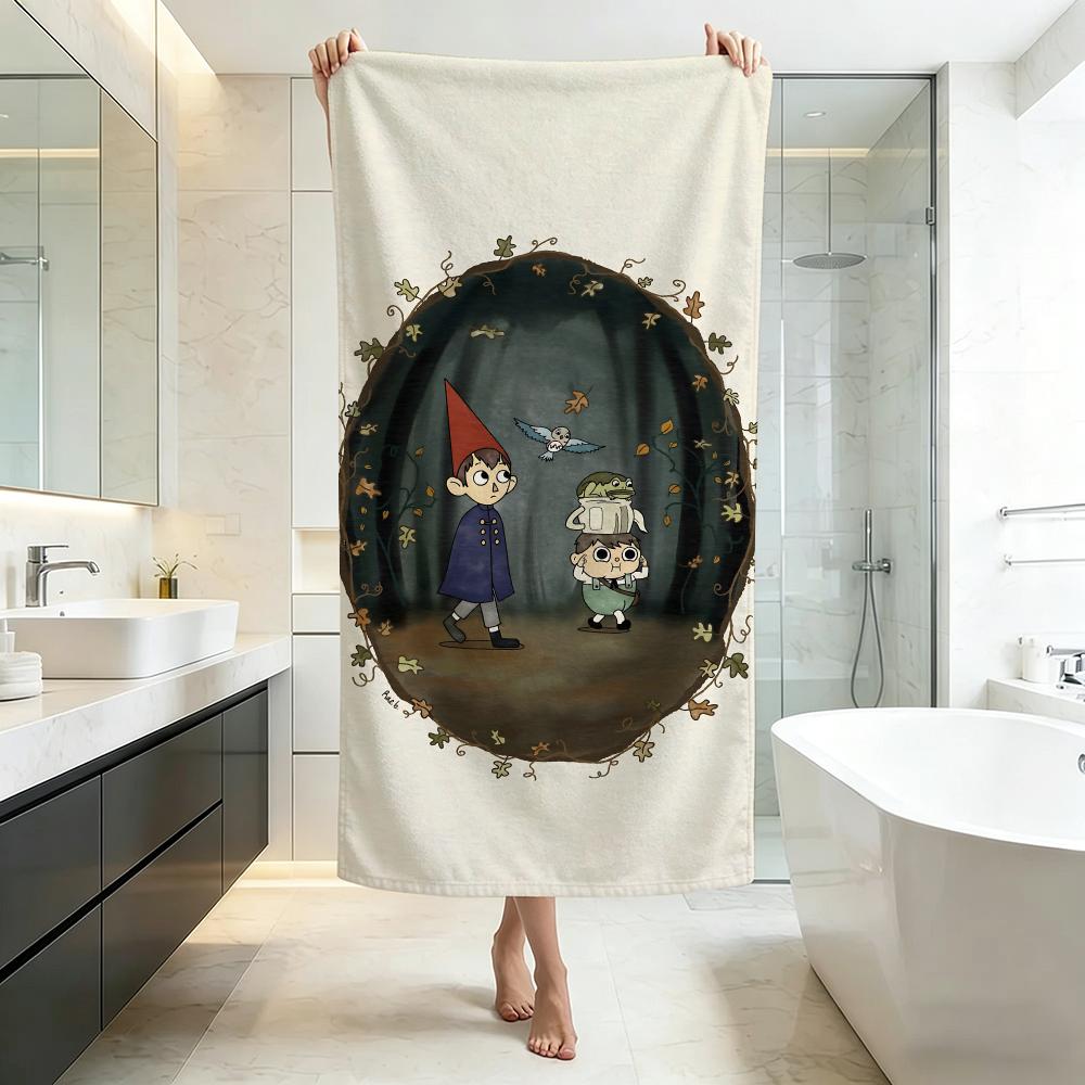 Mystical-Over the Garden WallS Towel Five-Star Hotel Quality Eco-Friendly Ultra Soft Thick Towels & Beach Towels