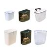 Hanging Trash Can For Kitchen Large Capacity Garbage Basket Bathroom Wall Mount