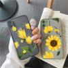Flower Sunflower Chrysanthemum Phone Case For iPhone 16 15 12 11 13 14 Pro Max XS XR X 15 14 7 8 Plus SE2 Shockproof Back Cover
