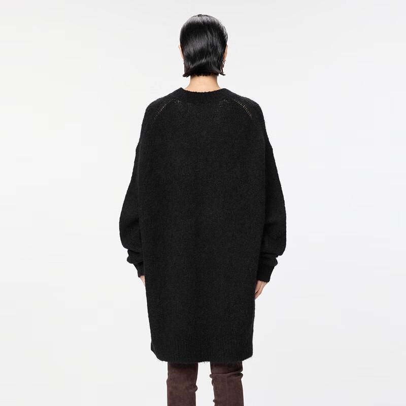 JNBY 2024 Winter Multi-color Knit Mini Dress