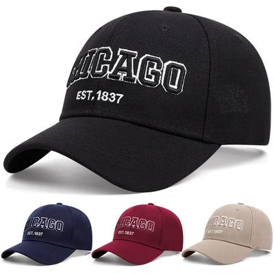 Summer Men Mesh Baseball Cap Outdoor Sport Chicago Letter Snapback Hat For Women Unisex Breathable Caps Hip Hop Trucker Hats