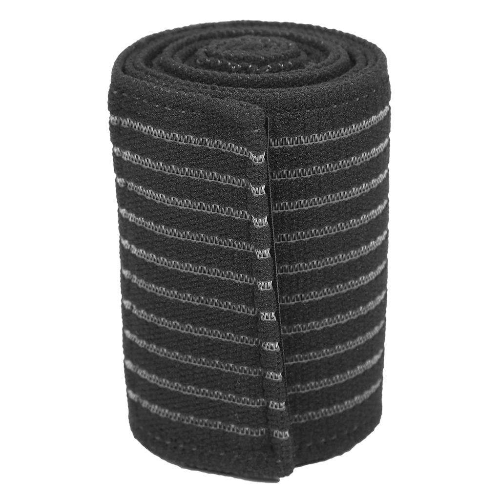 Outdoor Running Sports High Elastic Bandage Anti sprain Knee Support Protective Strap (Black)