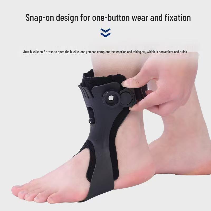Unisex Foot Drop Orthosis Shoes: Eversion/Inversion Corrector & Ankle Support