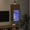Wall Mounted TV Cabinet Artisan Oak 40.5 x 30 x 90 cm