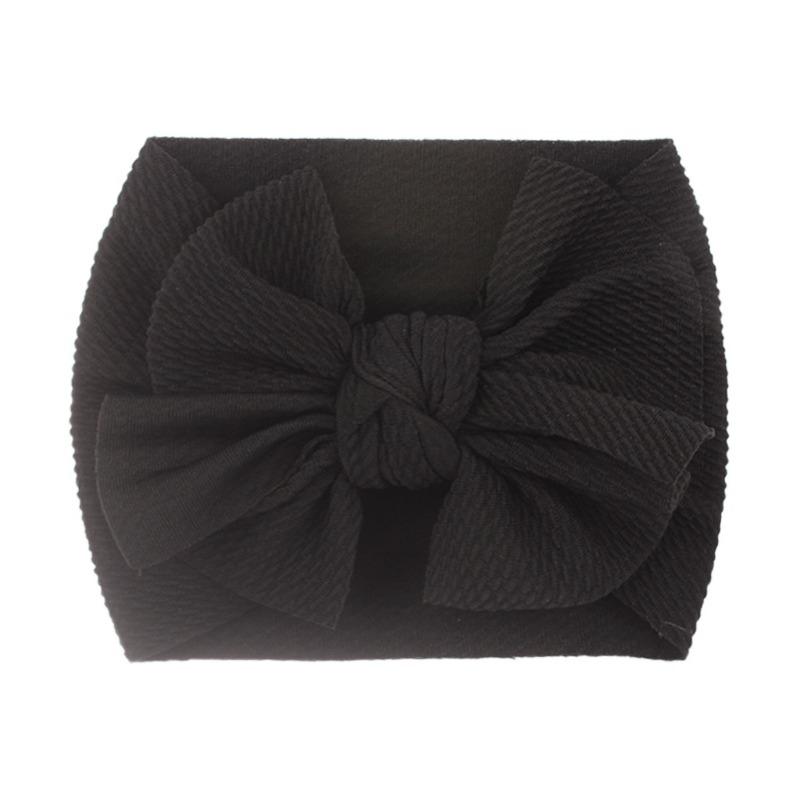 Creative Soft Children's Headband Cute Solid Color Bow Baby Hair Accessories Infant Multi-color Headgear