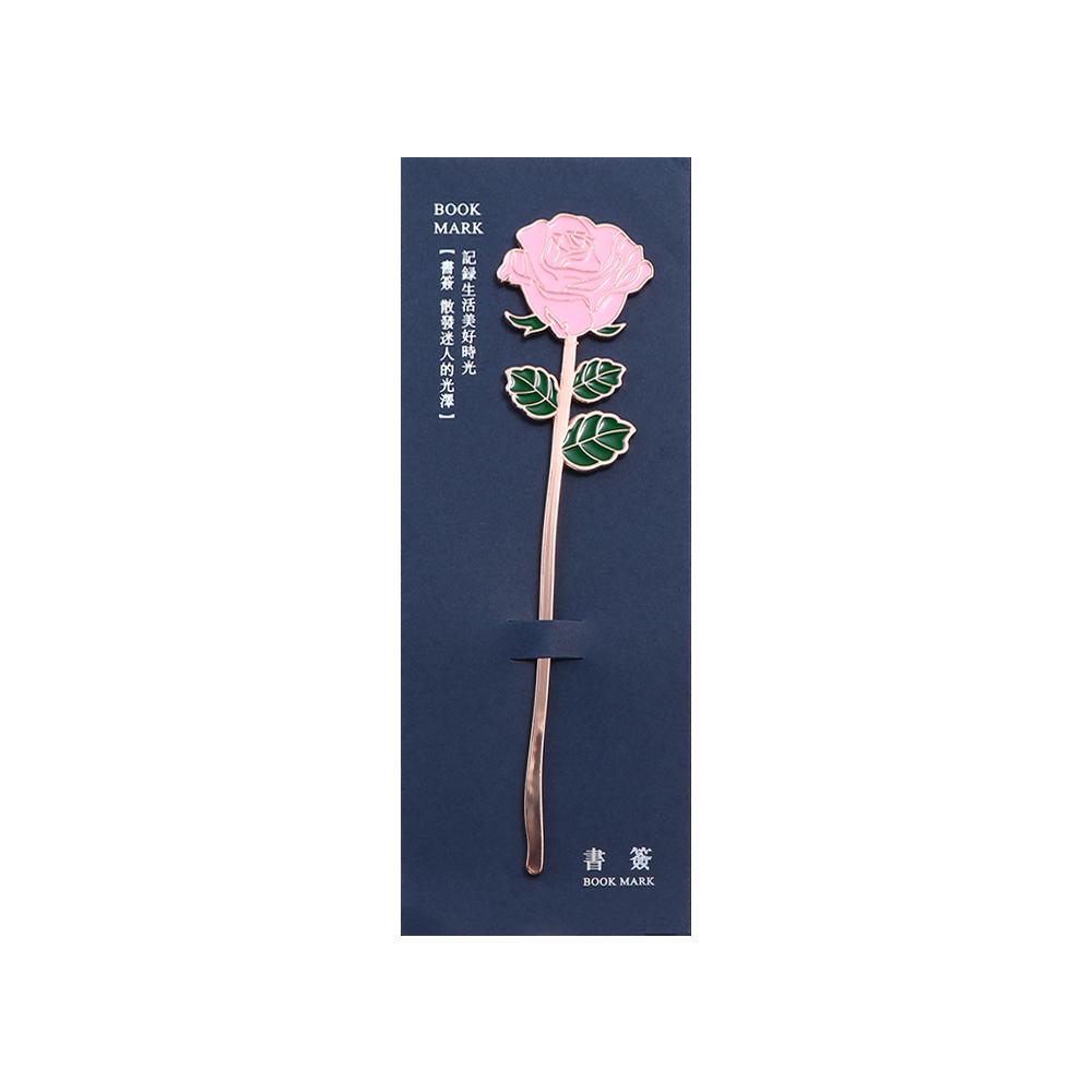 Office Supplies Stationery Coloring Embossing Bird Page Folder Rose Alloy Bookmark Bookmark Positioning Clip Book Clip