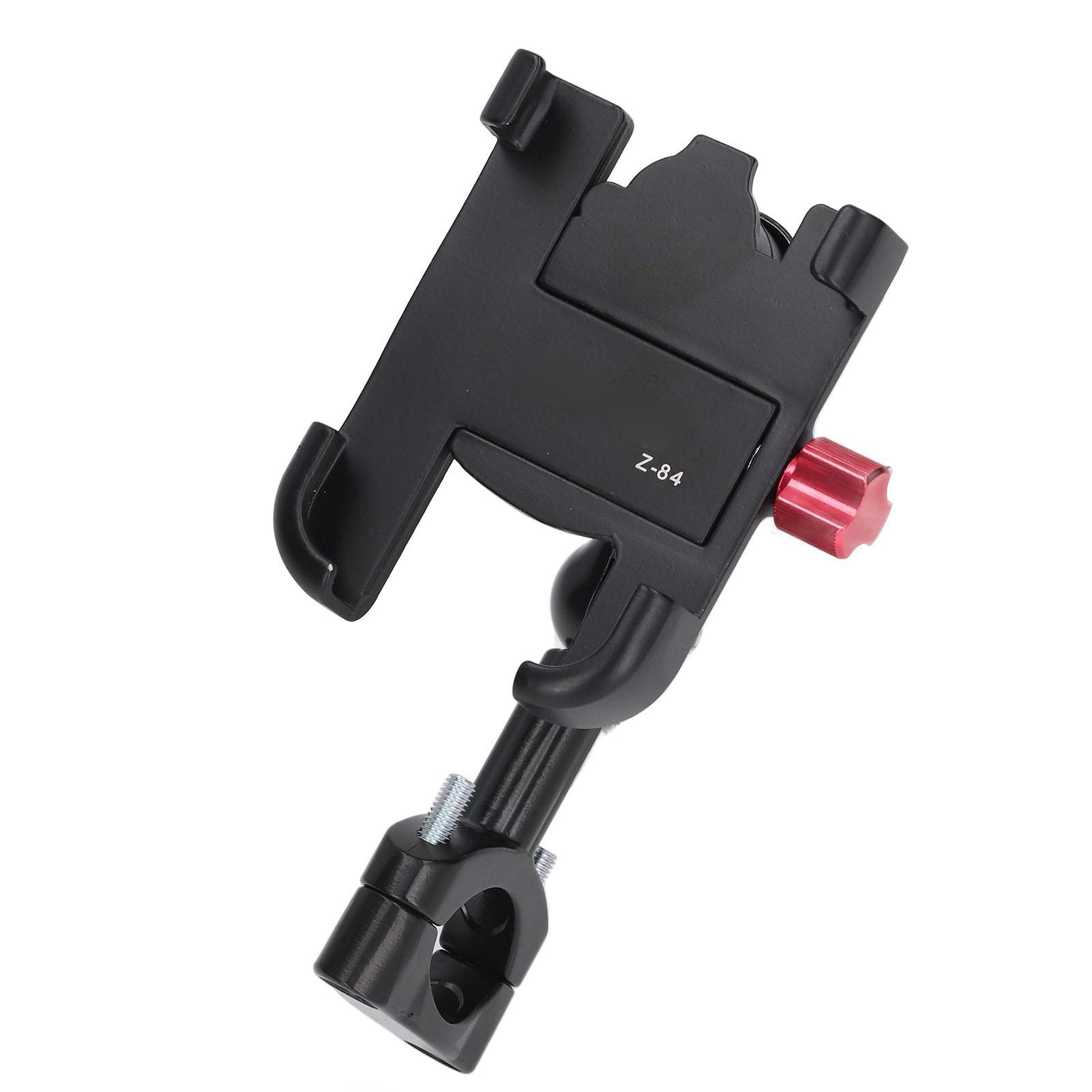 

Bike Phone Mount 360 Degrees Rotation Aluminum Alloy Widely Compatible Bike Cell Phone Holder for 2.4 to 3.9in Device