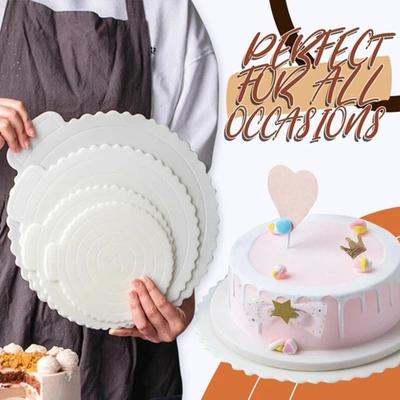 Reusable Birthday Cake Spacer Cake Bottom Holder Household Round Mop Pad