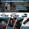 12V/24V Car Kettle Portable Electric Travel Kettle Car Heater 500ML Hot Water Boiler Small Hot Water Heater For Tea Coffee Milk