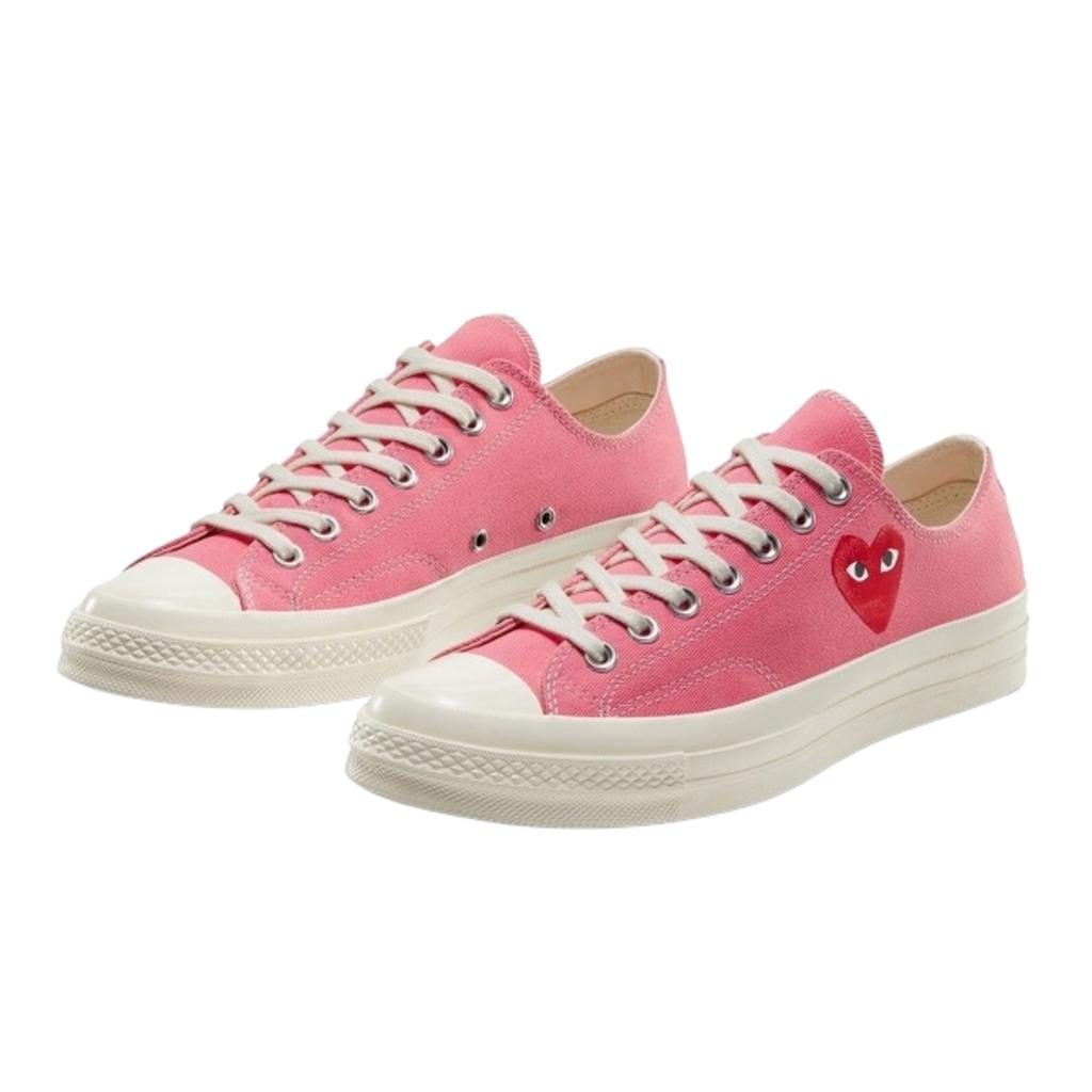 Converse Comme des Garçons Rose Basse