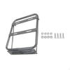 Motorbike Rear Tail Box Carrier Basket Rack Shelf with Screw Bracket Holder Trunk