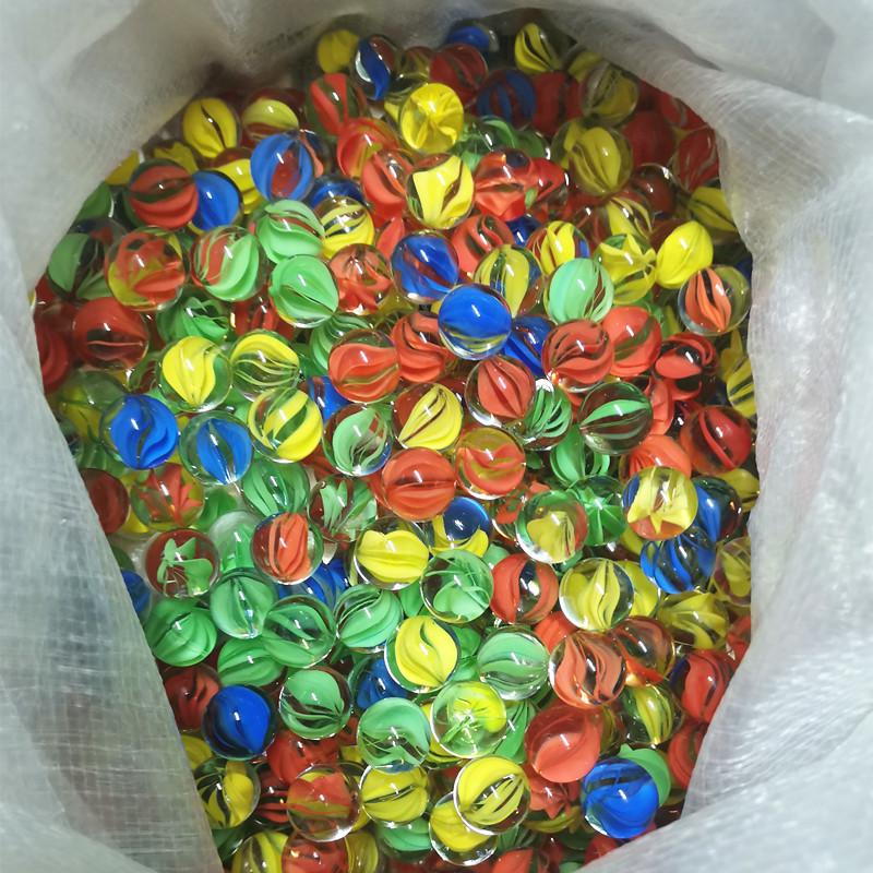 Glass Marbles Set for Games & Decoration - Sizes 14/16/19/25mm