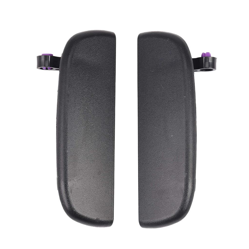 VENOAL 2pcs Car Black Front Rear Outer Door Handle Exterior Door Open Knobs Left and Right Fit New Alto